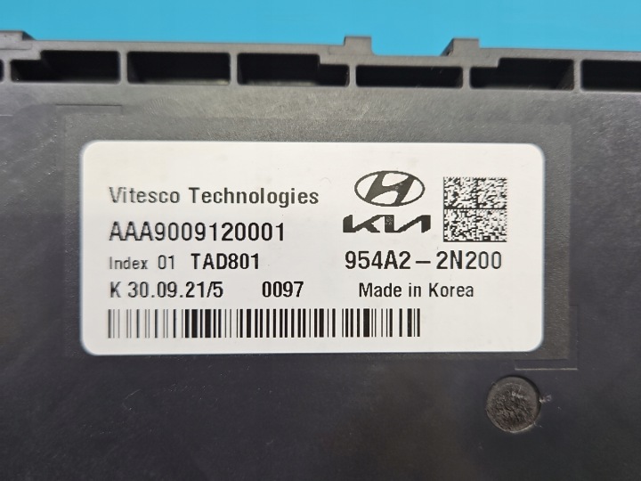 фото №8, Блок управления  коробки hyundai i30 iii 16- 954a2-2n200 2.0 16v