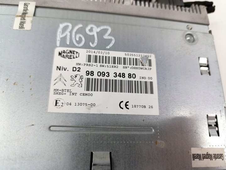 фото №7, Citroen c4 picasso ii магнітола магнітола 9809334880