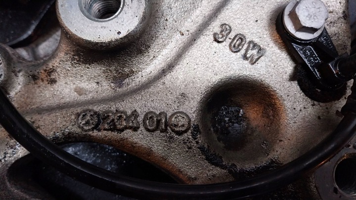 фото №6, Поворотный кулак ступица суппорт левый перед 20401 mercedes c w204 slk r172 2.2 cdi