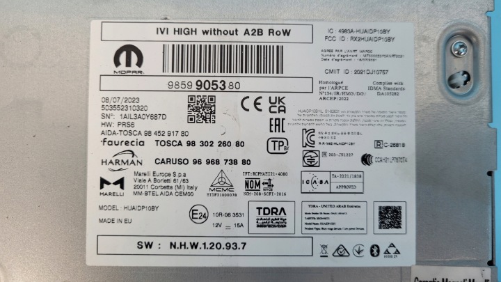 фото №15, Opel astra l vi gse 1.5d 23r магнітола модуль навігації 9859905380