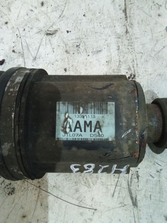 фото №4, H283 піввісь chevrolet orlando 2.0 13355113