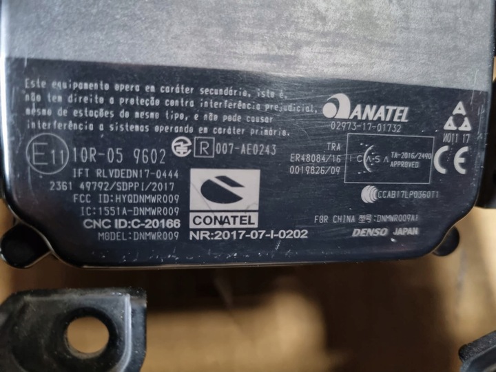 фото №11, Решітка решітка радіатора переднє радар дистронік totota land cruiser 150 17-