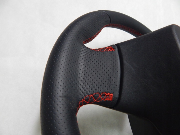 фото №11, Ford focus mk4 iv st line - кермо шкіра червона nić оригінал гарна