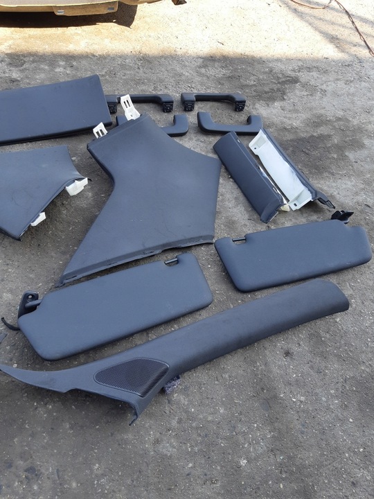 фото №7, Audi a3 8p рестайлінг sline s-line чорна стеля стійки комплект 8p3867505n