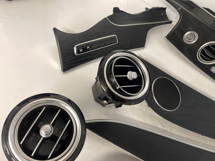 фото №13, Декоры консоли i дверь e класс w213 дерево светодиоды подсвечиваемый европа