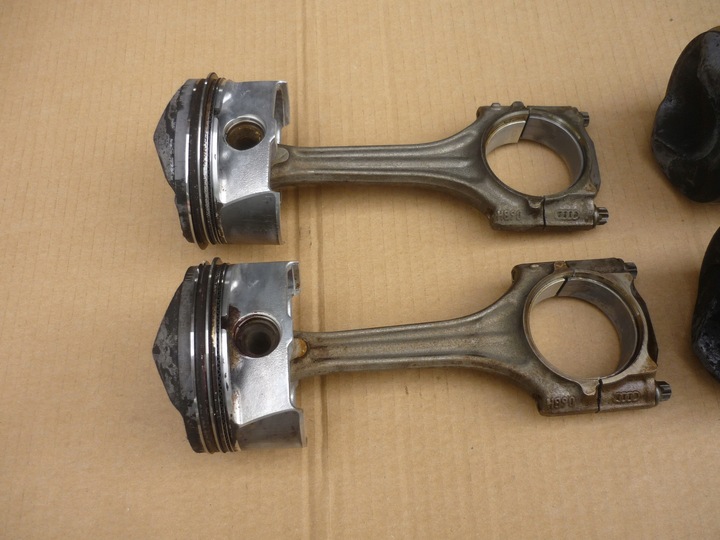 фото №11, Поршень + шатун 2.0 fsi 150km blx blr bvy bvx axw bvz bly awa 06bh исправный