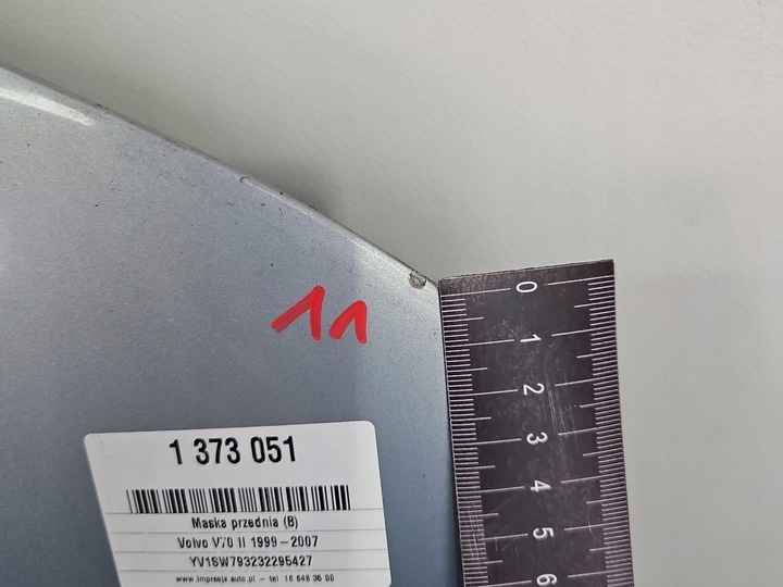 фото №13, Капот передня volvo v70 ii s60 i 03r