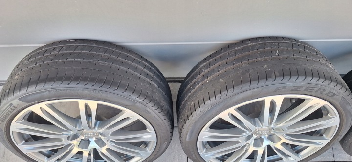фото №12, Диски алюминий audi 20" 5x112 оригинал audi a7 комплект посмотреть 4h0601025ae