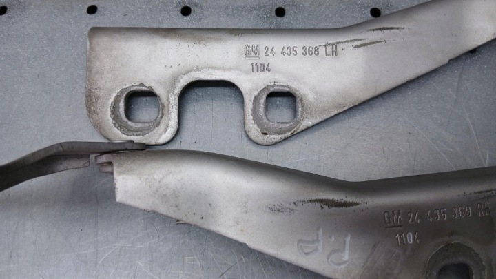 фото №7, Петля капота opel vectra c 1.6b 02r 24435369/368