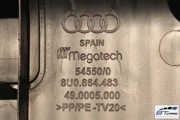 фото №9, Audi q3 боковина + ковёр + pas багажника обивка 8u0863879g 8u0863880 8u086
