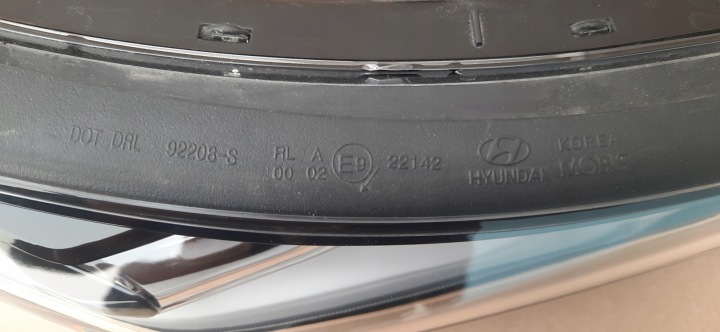 фото №15, Галоген drl перед правое hyundai santa fe iv 19-