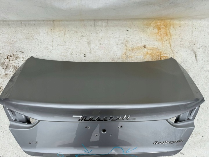 фото №8, Maserati quattroporte vi 2014 sedan кришка багажника зад задня