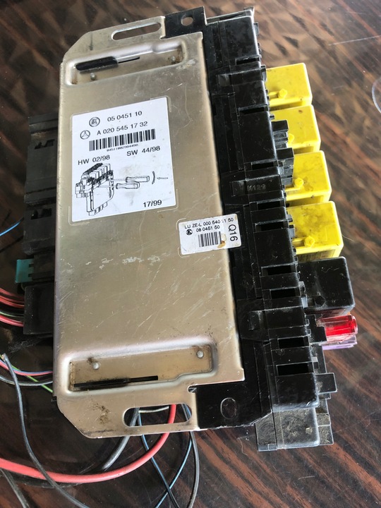 фото №1, Модуль блок управления sam mercedes w220 3.2 a0205451732