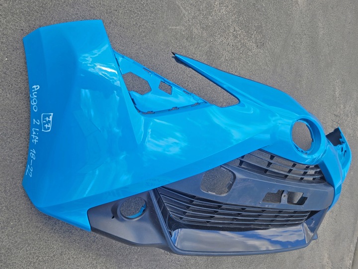 фото №10, Бампер переднее toyota aygo 2 ii передний рестайлинг 14-18 / рестайлинг 18-22