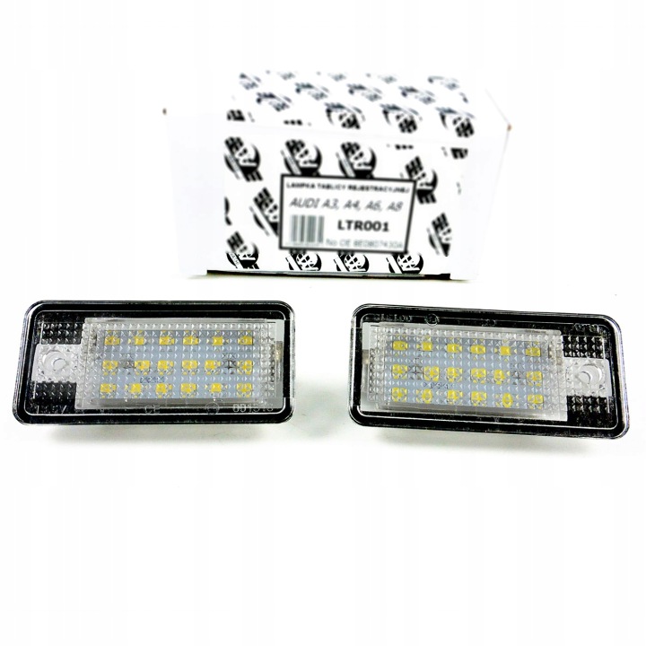 фото №15, Лампочки led підсвітка номерного знака реєстраційний audi a3 a4 a5 a6 a8 q7