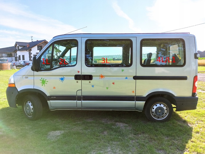 фото №9, Скло bok зсувні master movano interstar 98-11