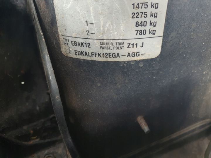 фото №12, Стекло правое задняя nissan micra k12 03-2010 1.2 ben z11j 3 дверной