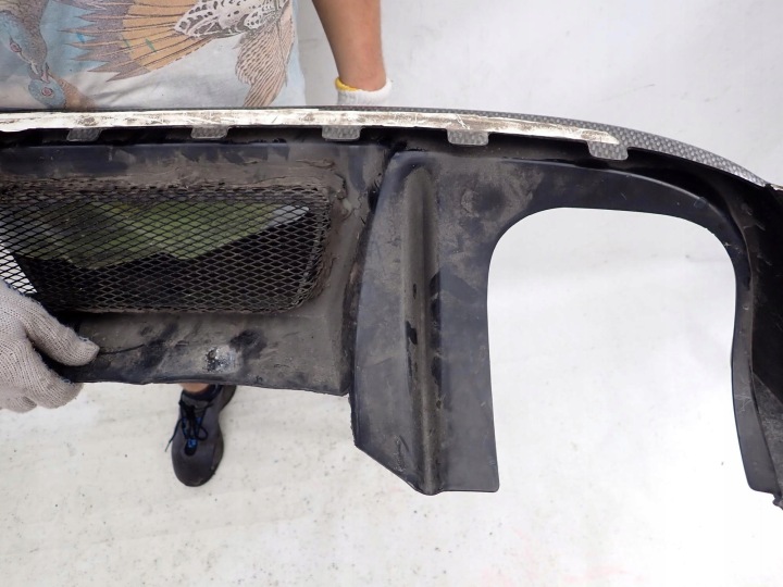 фото №11, Vw golf vi 6 hb rieger тюнінг 08-12 низ накладка спойлер бампера зад