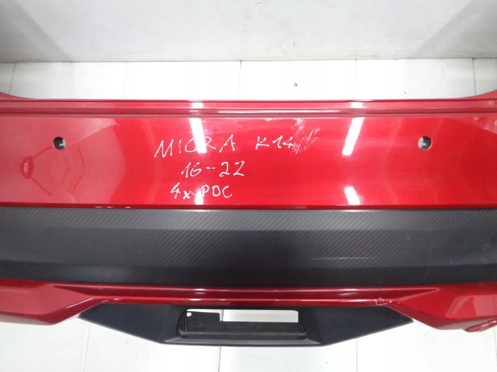 фото №11, Nissan micra k14 бампер зад задній 16-22r pdc