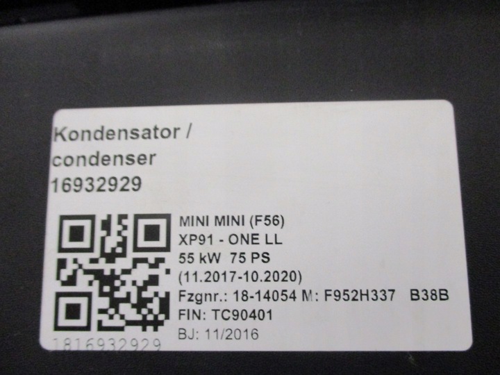 фото №5, Бампер перед переднее mini f56 pdc галоген led