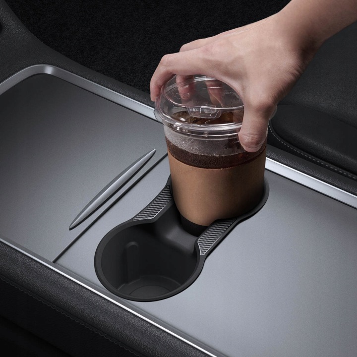 фото №11, Вставка do cupholder'a do tesla модель 3/y, spigen console cup держатель insert