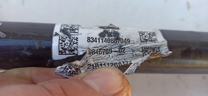 фото №9, Bmw 5 g30 g31 xdrive полуось левый перед 9846769