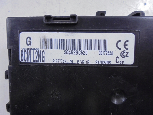 фото №7, Nissan micra k12 реле модуль cg12de 21677742-7h 284b2bc520 bcm l2ng