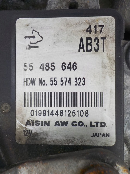 фото №9, Opel zafira c 15r 2.0 cdti коробка передач автомат 55571446a