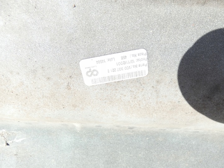 фото №15, Бампер перед переднє vw new beetle 98-05 колір lg6v