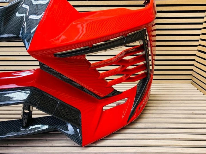 фото №8, Lamborghini urus mansory ventus бампер перед карбон