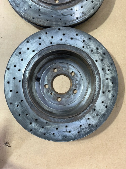 фото №8, Тормозные диски зад, задние диски mercedes ml w164 6.3 amg 365mm