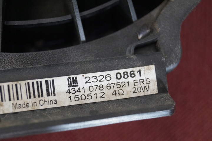 фото №7, Динамик дверь зад задних opel mokka x 12-19r