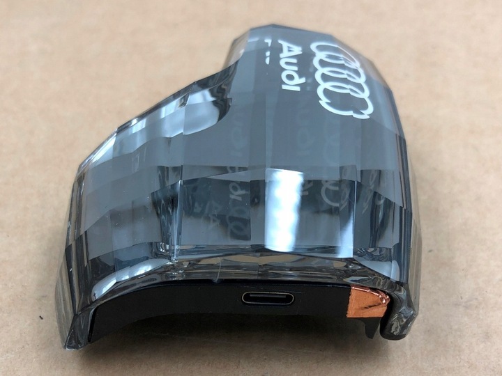 фото №9, Набір ручка зарядний пристрій автомат kryształ do audi a8 a8l s8 q8 sq8 19-24