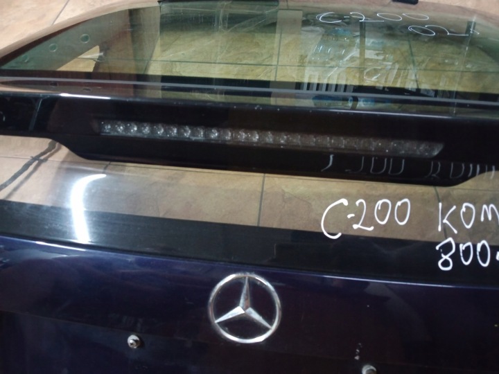 фото №5, Mercedes c200 02' крышка багажника зад