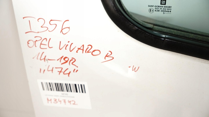 фото №10, Дверь правая перед передние opel vivaro b 14-18r 474