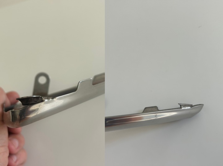 фото №9, Honda civic 8 viii 2006-2011 рамка хром вихлоп ліва