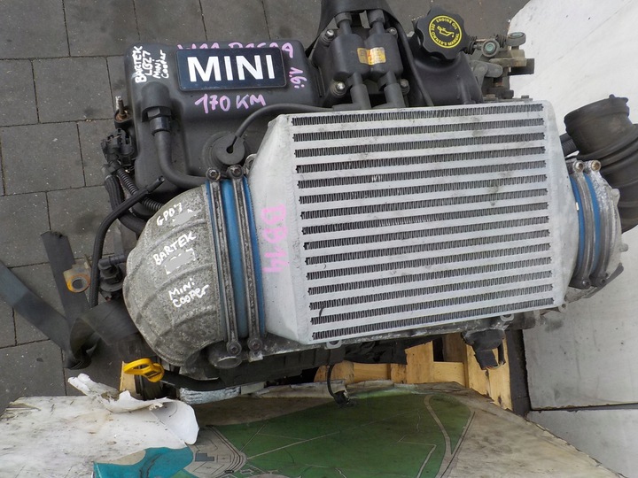 фото №14, Mini cooper r50 06r 1.6 компрессор 170km двигатель w11b16a w11b16aa комплектный
