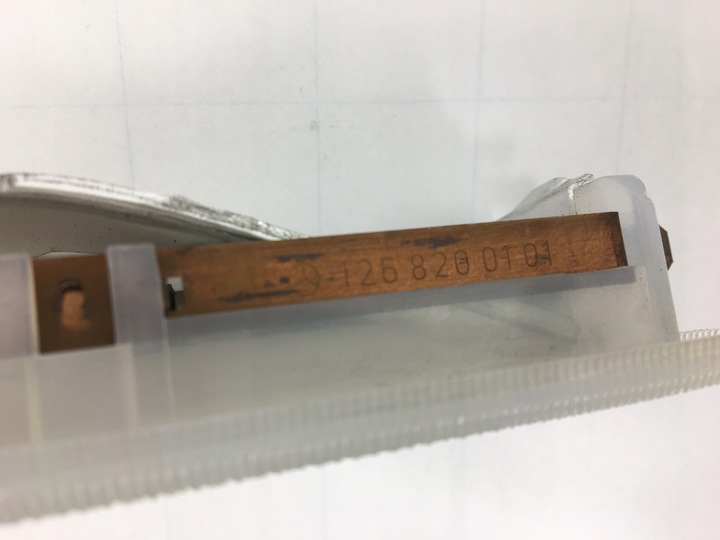 фото №7, Задня лампа освітлення кабіни задньої сидіння mercedes w124 1268200101