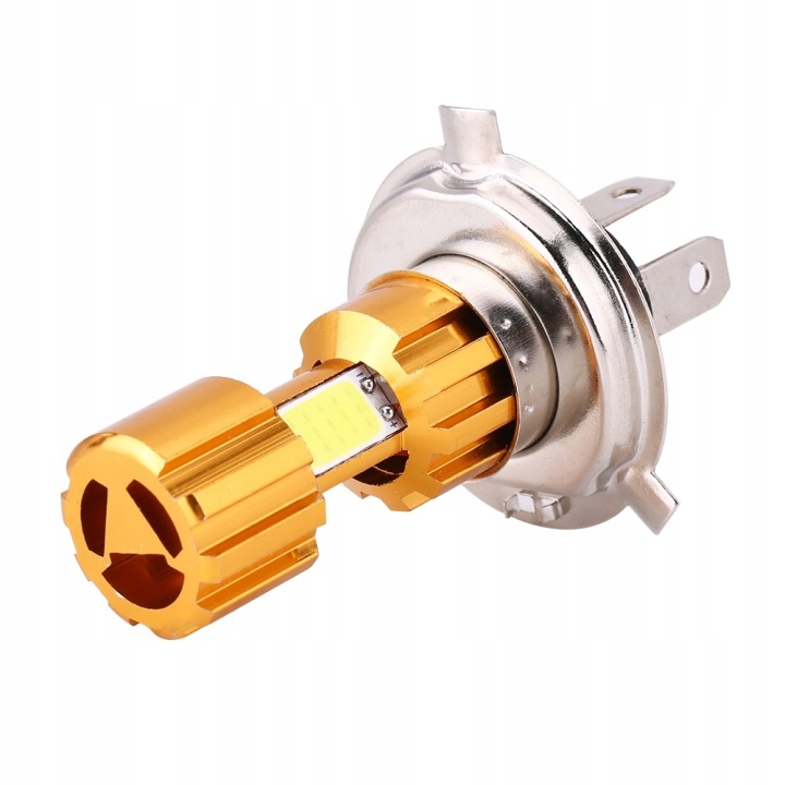 фото №9, Dc 12v 18w h4 led cob фара передня do мотоцикл