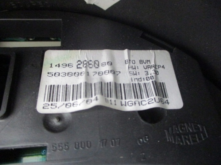 фото №11, Peugeot 807 2.2hdi спидометр 1496274080 241tys km