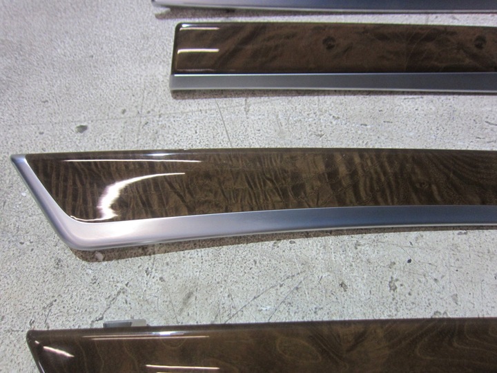 фото №14, Bmw f10 f11 планки декори cup тримач дерево jesion комплект alu гарний