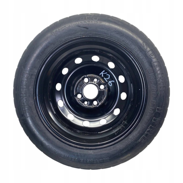 фото №7, Докатне колесо (докатка) lancia musa fiat idea panda punto 135/80r14 4x98 et43
