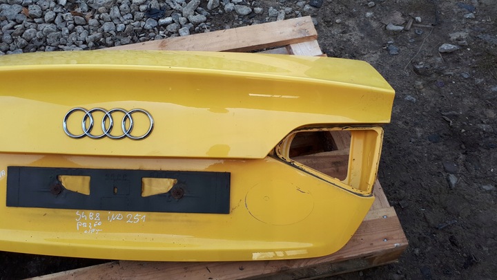 фото №2, S4 b8 a4 крышка багажника зад задняя sedan ly1c