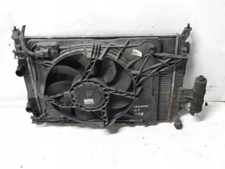 фото №8, Nissan qashqai j10 06-13 1.6b радіатор вентилятор комплект 21400jd000