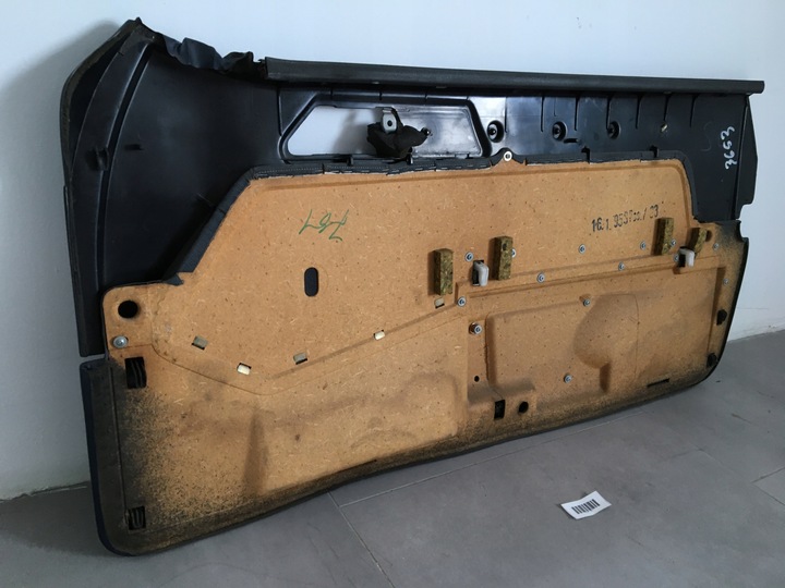 фото №8, Боковина двері лівий перед синій mercedes w124 c124 купе a124 cabrio