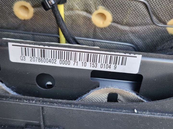 фото №9, Сидіння правий перед шкіра mercedes e w207 купе оригінальний номер європа