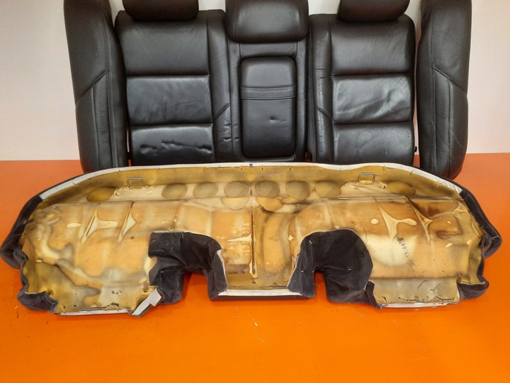 фото №7, Volvo s80 2.5d 98-06 sedan сиденье диван зад задняя кожа