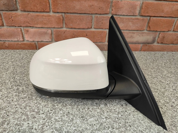 фото №15, Зеркало правые 5 pin матовые bmw g05 x5 g07 x7 lci a300 альпийский белый