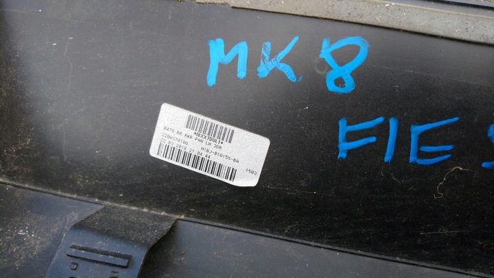 фото №4, Планка пороговая левая ford fiesta mk8 st / st line чёрная версия st line