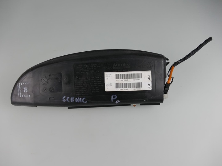 фото №1, Renault scenic i рестайлінг подушка сидіння правого